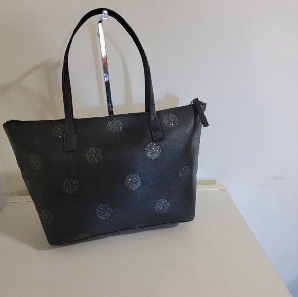 NWOT Kate Spade New York Haven Lane polka dot tote - Picture 6 of 8